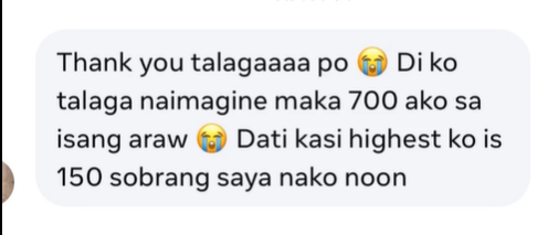 Client testimonial screenshot 2